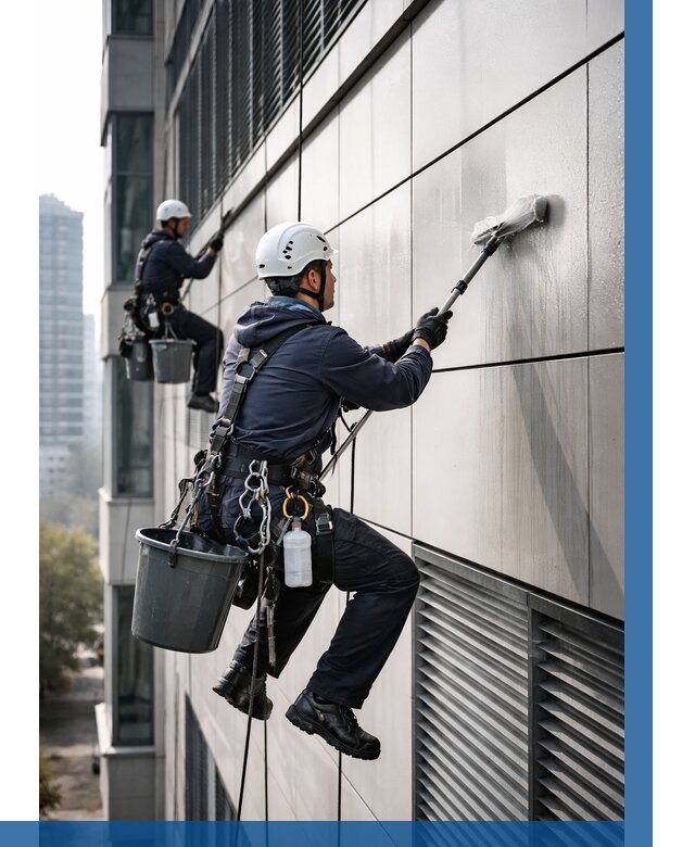 Мойка вентилируемого фасада в Южноуральске от 273 р. | ВЫСОТНИК-Жрк