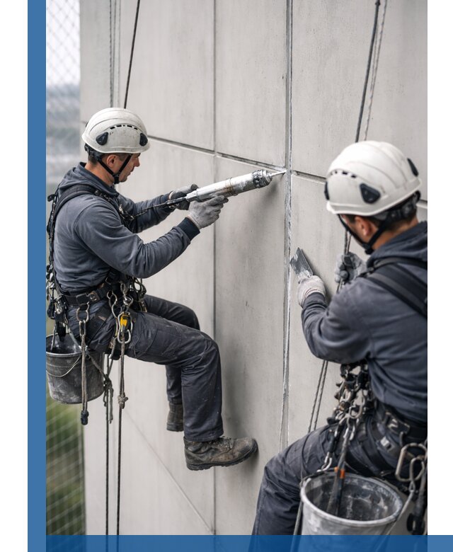 Первичная герметизация швов фасадов и кровель в Южноуральске