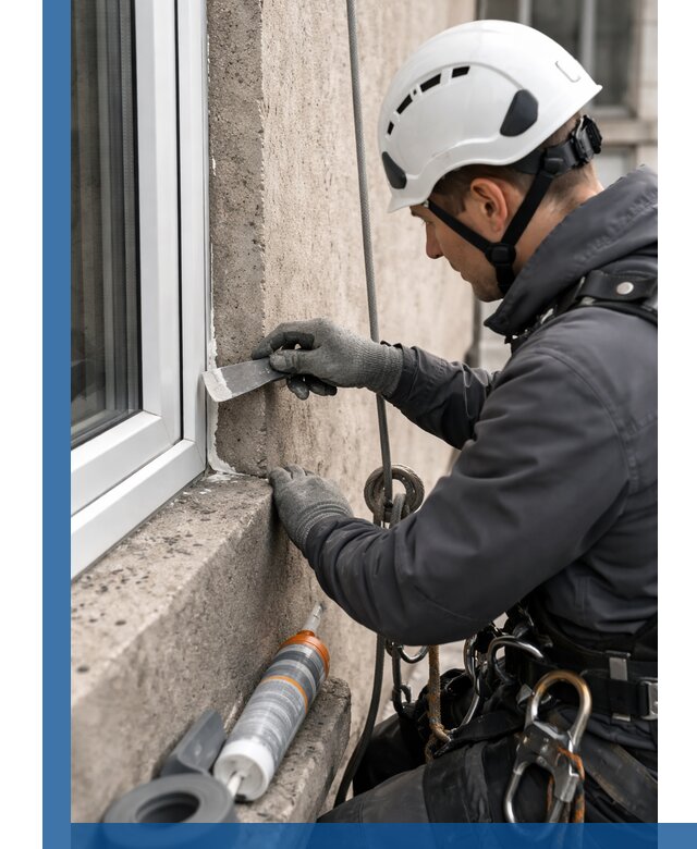 Герметизация монтажных швов окон в Южноуральске с гарантией качества