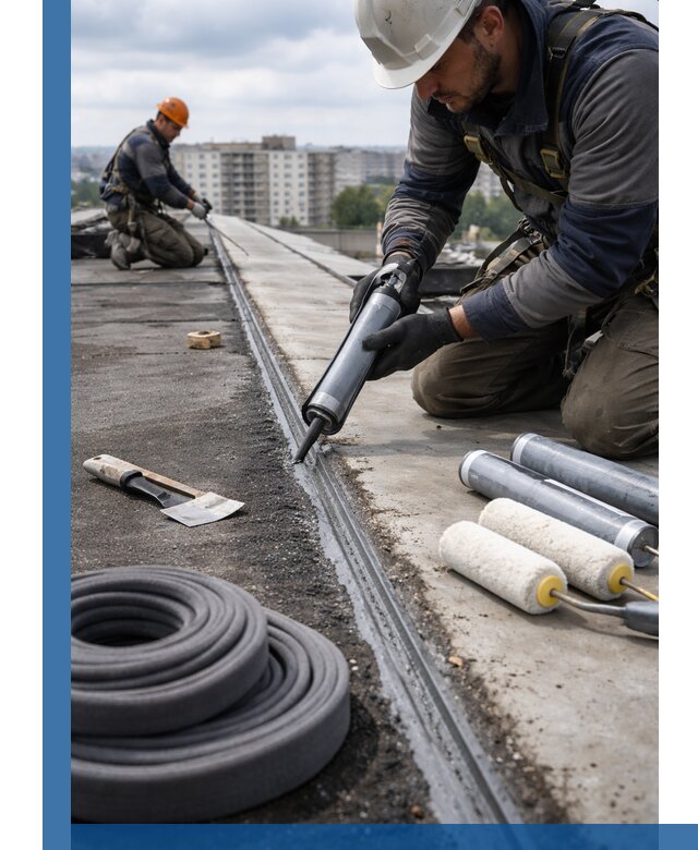 Герметизация швов кровли в Южноуральске с гарантией герметичности