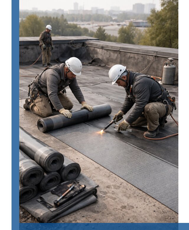 Монтаж мягкой кровли в Южноуральске профессионально и надежно