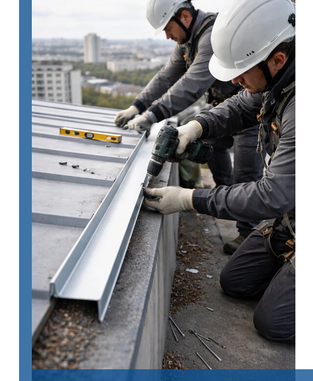 Монтаж капельника на кровле в Южноуральске с гарантией качества