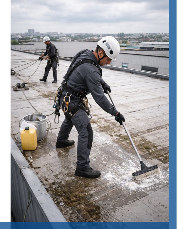 Очистка крыши по графику в Южноуральске от 8202 р. | ВЫСОТНИК-Жрк