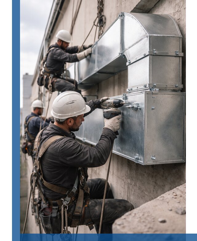 Профессиональный монтаж вентиляционных коробов в Южноуральске под ключ