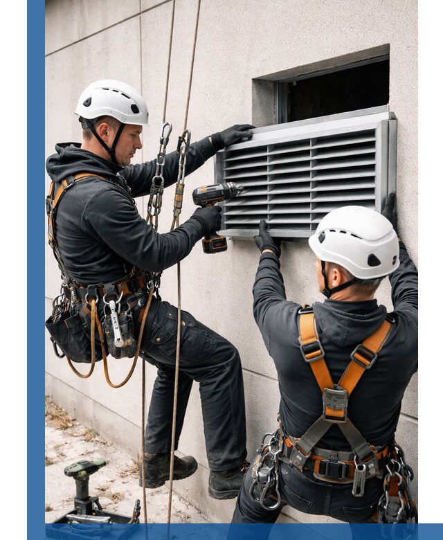 Монтаж вентиляционных решеток в Южноуральске профессиональный сервис