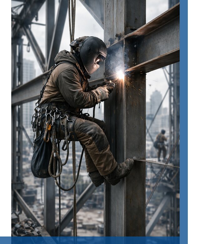 Высотные сварочные работы в Южноуральске от 3828 р. | ВЫСОТНИК-Жрк