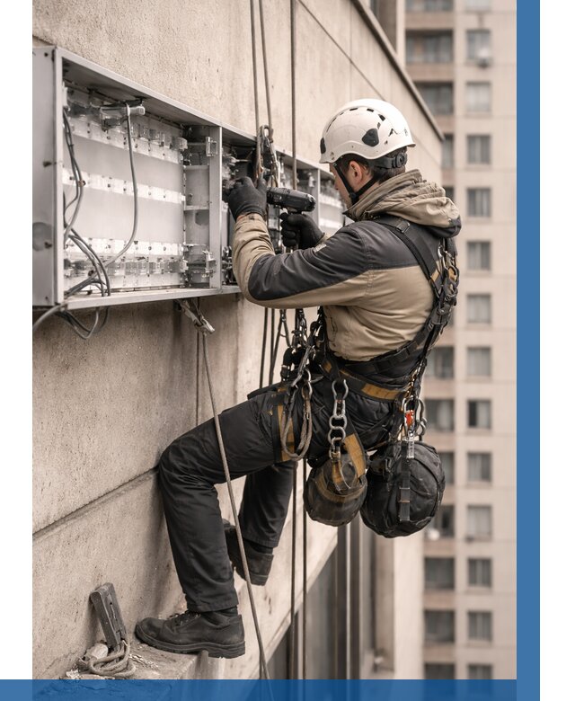 Ремонт вывески на высоте в Южноуральске от 4921 р. | ВЫСОТНИК-Жрк