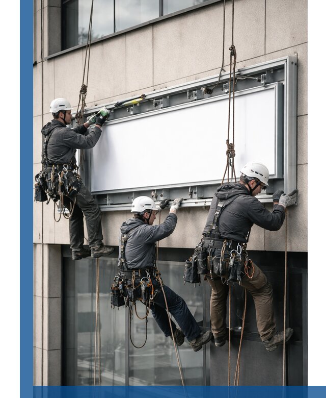 Профессиональный монтаж светового короба под ключ в Южноуральске