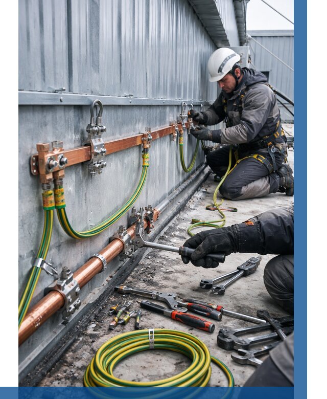 Монтаж заземления здания в Южноуральске от 27340 р. | ВЫСОТНИК-Жрк