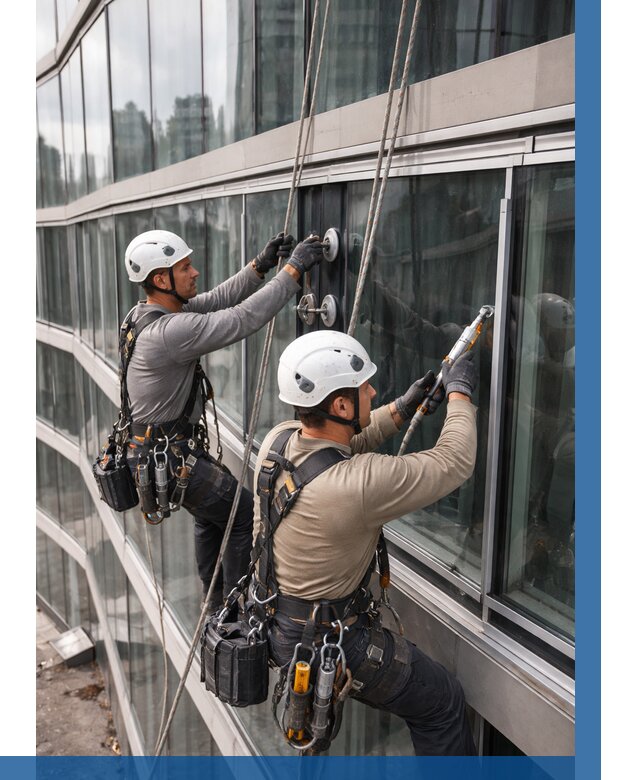 Радиусное остекление фасада в Южноуральске от 13123 р. | ВЫСОТНИК-Жрк