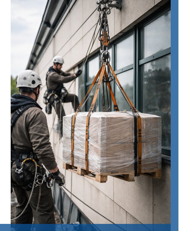 Подъем груза на высоту в Южноуральске от 3281 р. | ВЫСОТНИК-Жрк