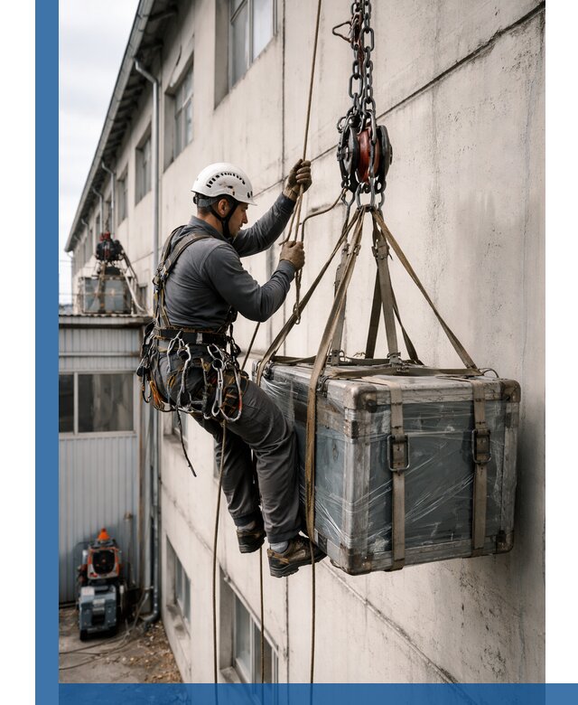 Подъем грузов на высоту в Южноуральске для промышленных объектов