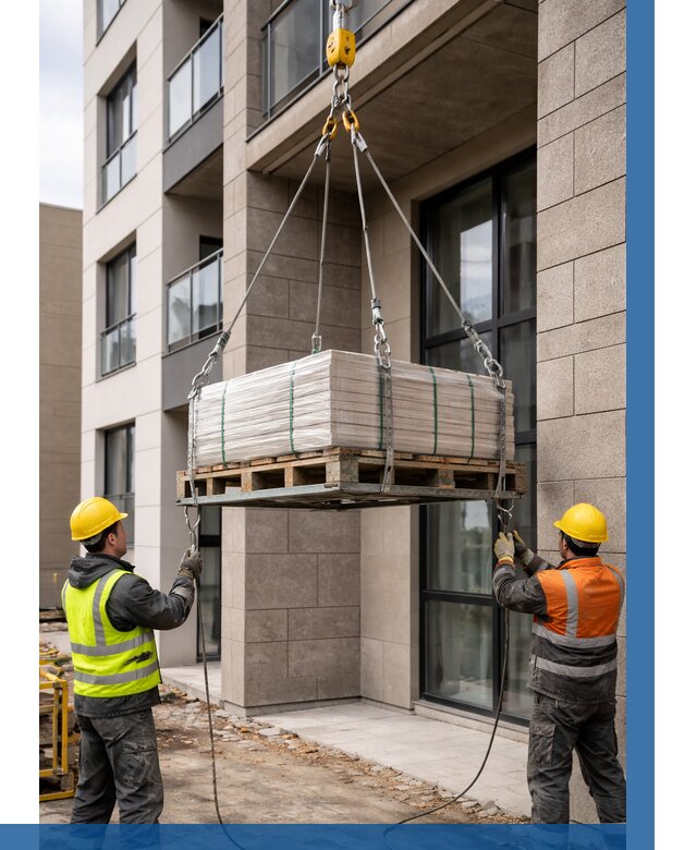 Подъем керамогранита на этаж в Южноуральске от 3828 р. | ВЫСОТНИК-Жрк