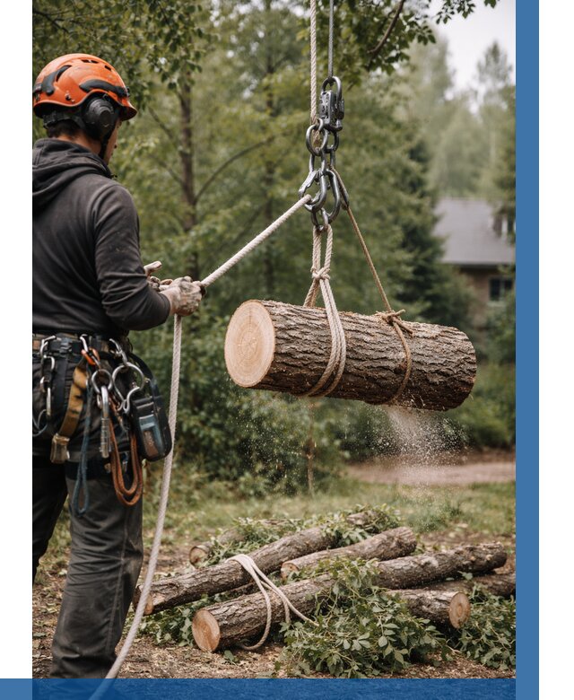 Валка деревьев частями в Южноуральске от 8202 р. | ВЫСОТНИК-Жрк