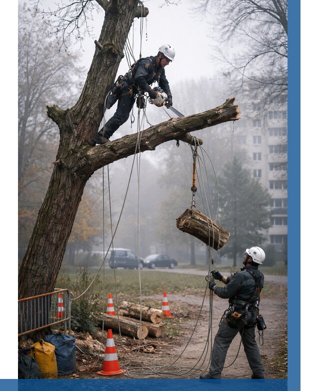 Удаление аварийных деревьев в Южноуральске от 16404 р. | ВЫСОТНИК-Жрк