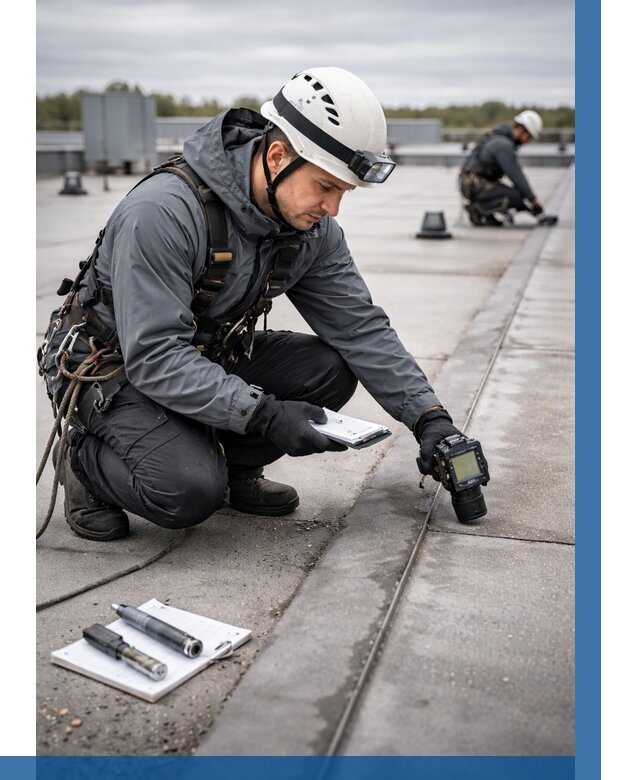 Обследование кровли на протечки в Южноуральске от 4921 р. | ВЫСОТНИК-Жрк