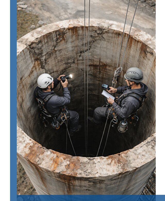 Обследование дымовой трубы: диагностика и оценка состояния в Южноуральске